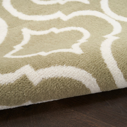 Nourison Home Jubilant  Olive  Transitional