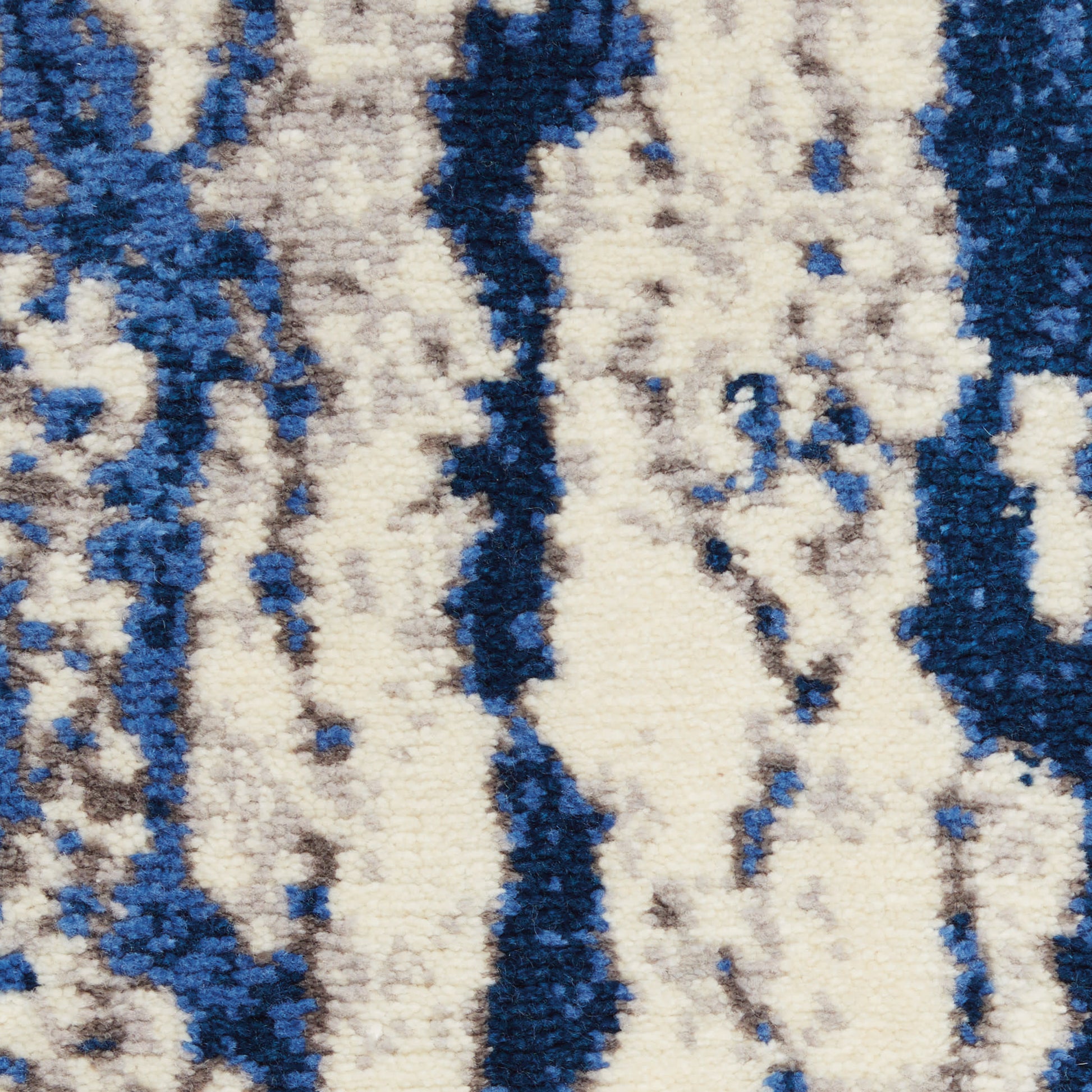 Nourison Home Twilight  Ivory Blue  Contemporary