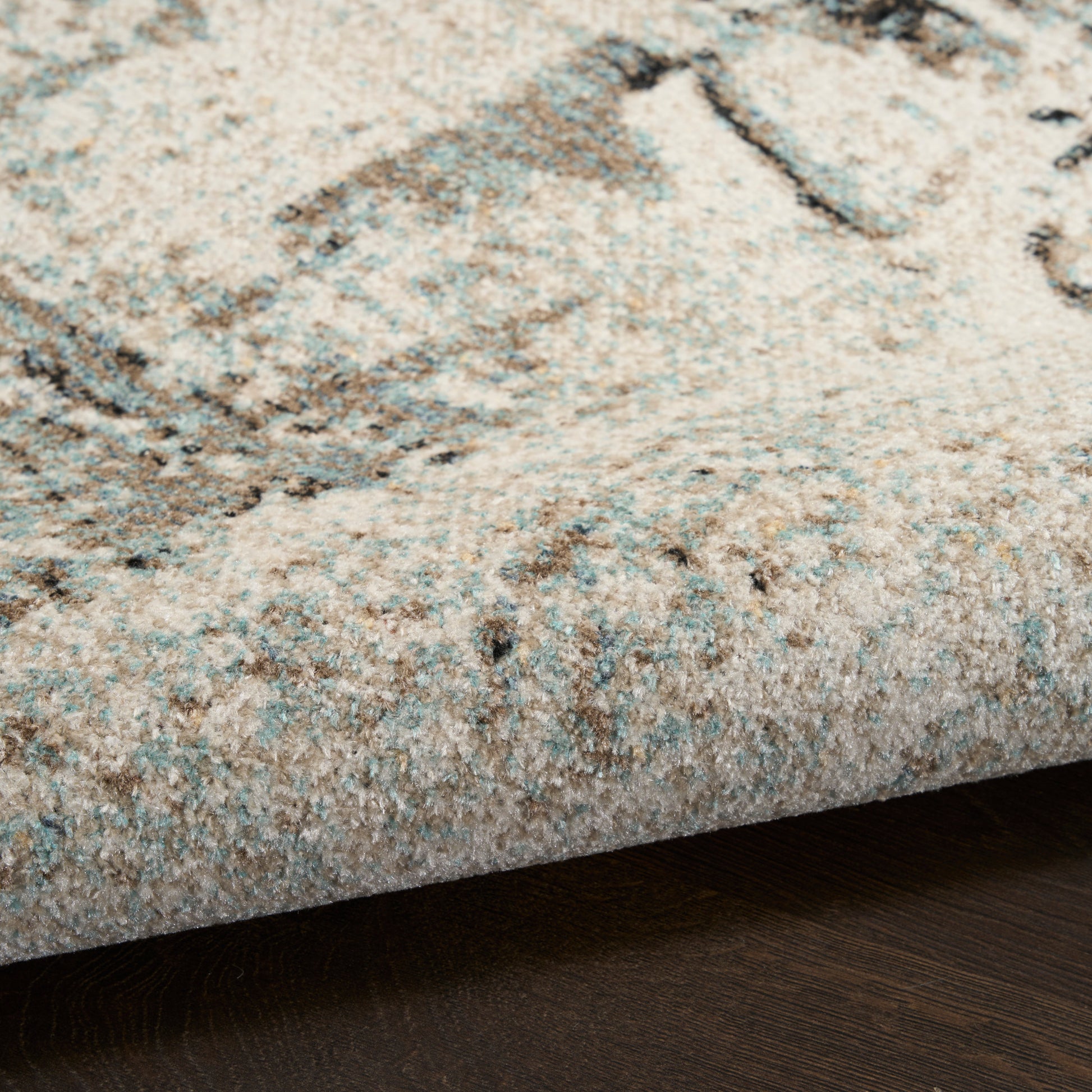 Nourison Home Washable Decor  Blue  Contemporary