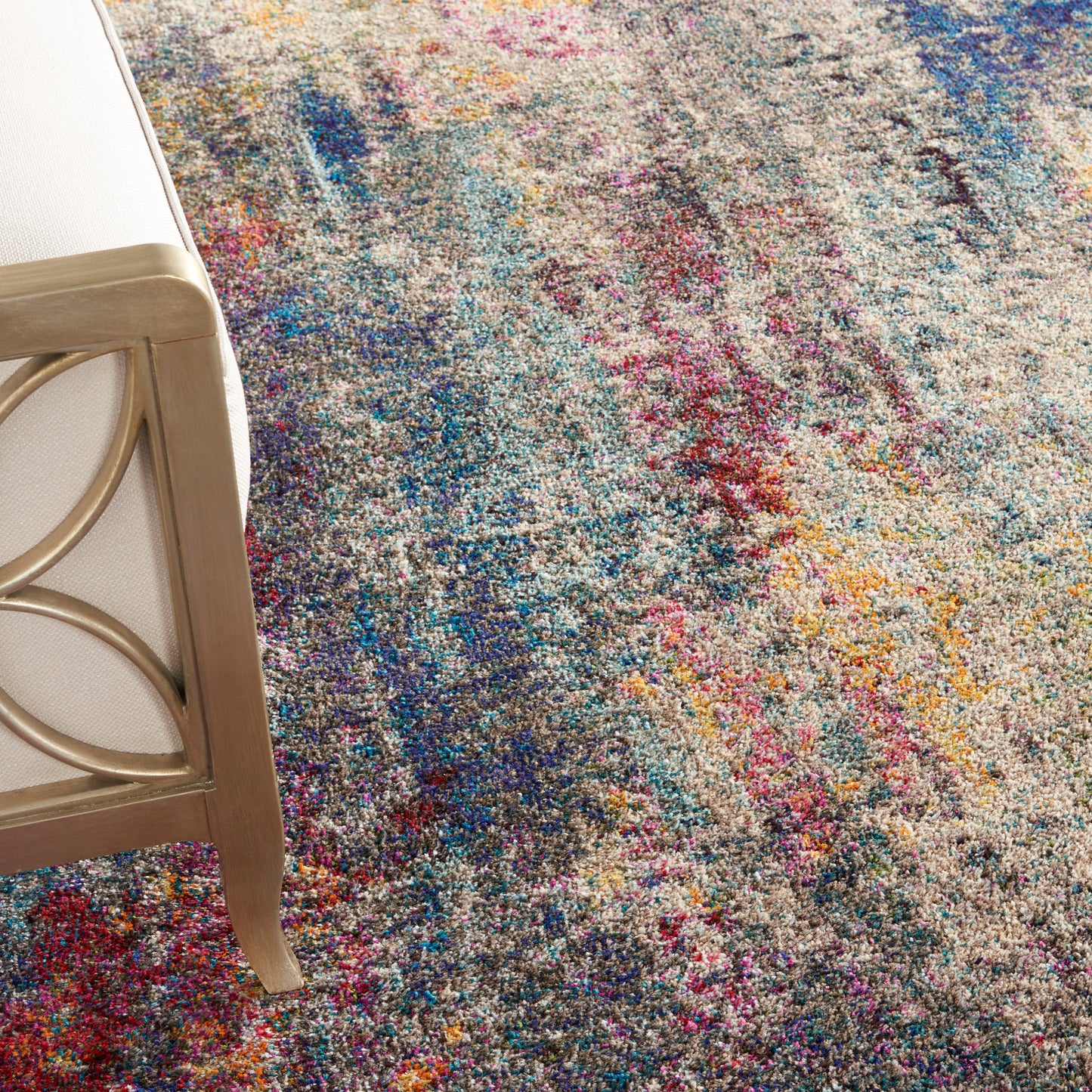 Nourison Home Celestial  Multicolor  Contemporary