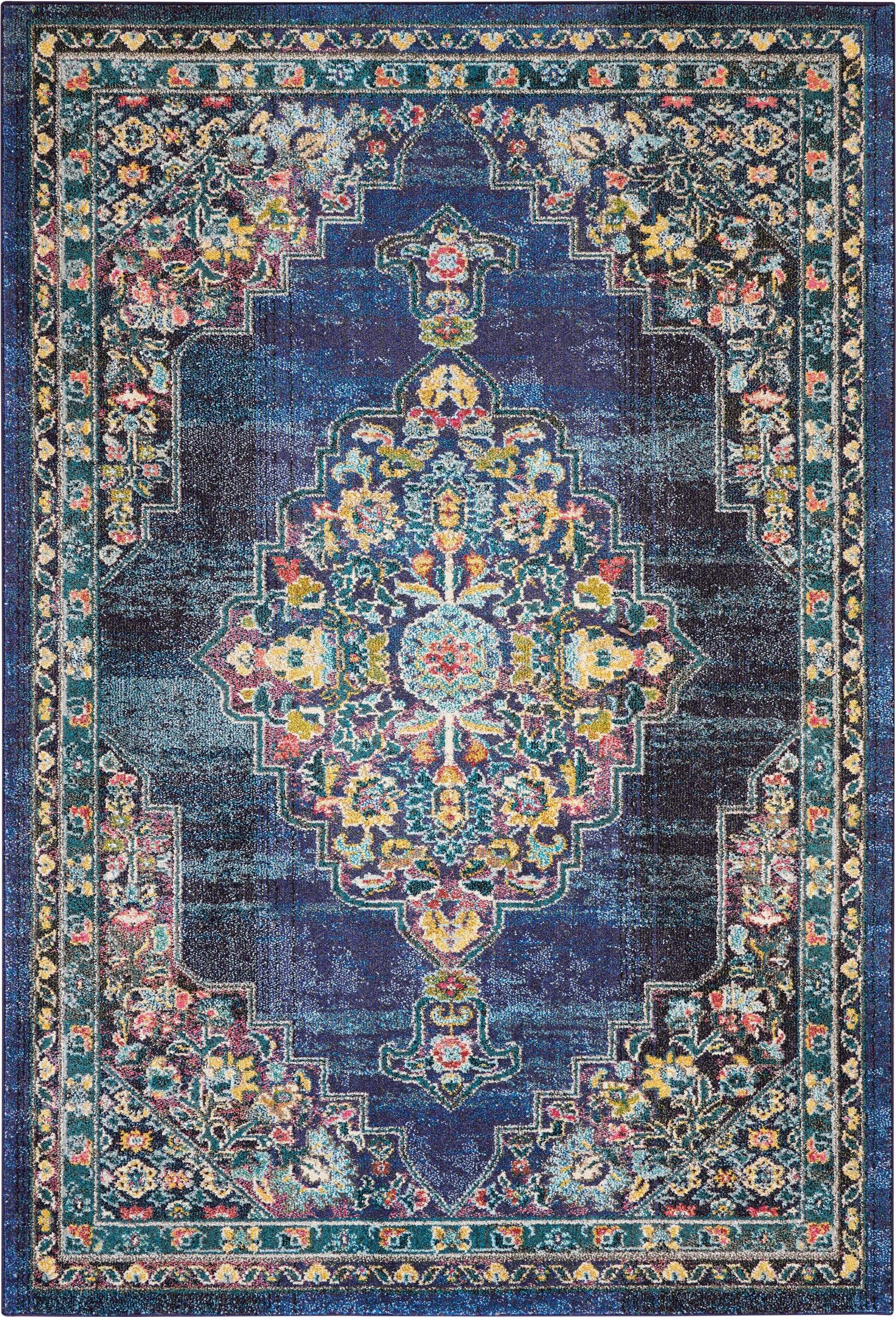 Nourison Home Passionate  Navy  Traditional