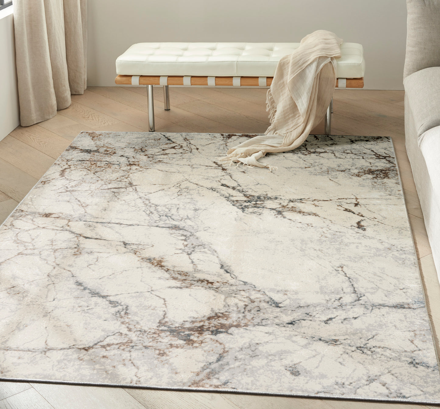 Calvin Klein CK073 Compass  Ivory Multicolor  Contemporary