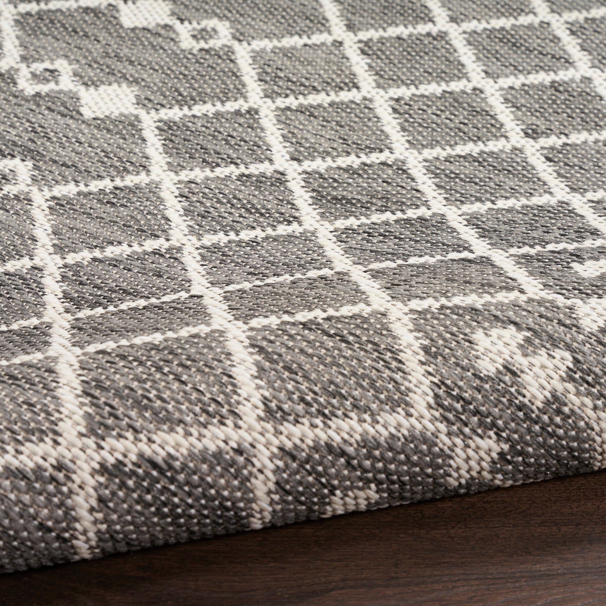 Nourison Home Positano  Charcoal  Contemporary