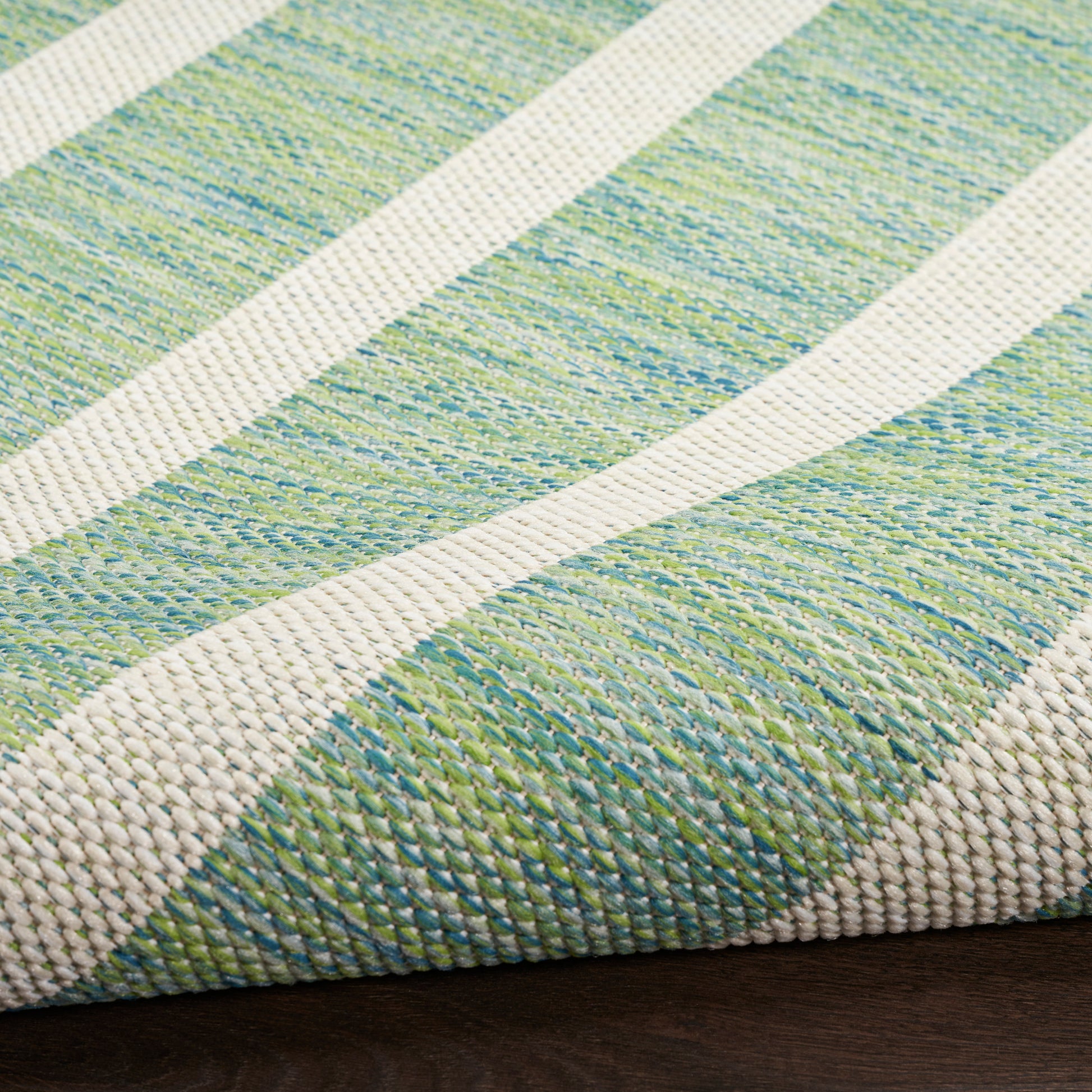 Nourison Home Positano  Blue Green Ivory  Contemporary