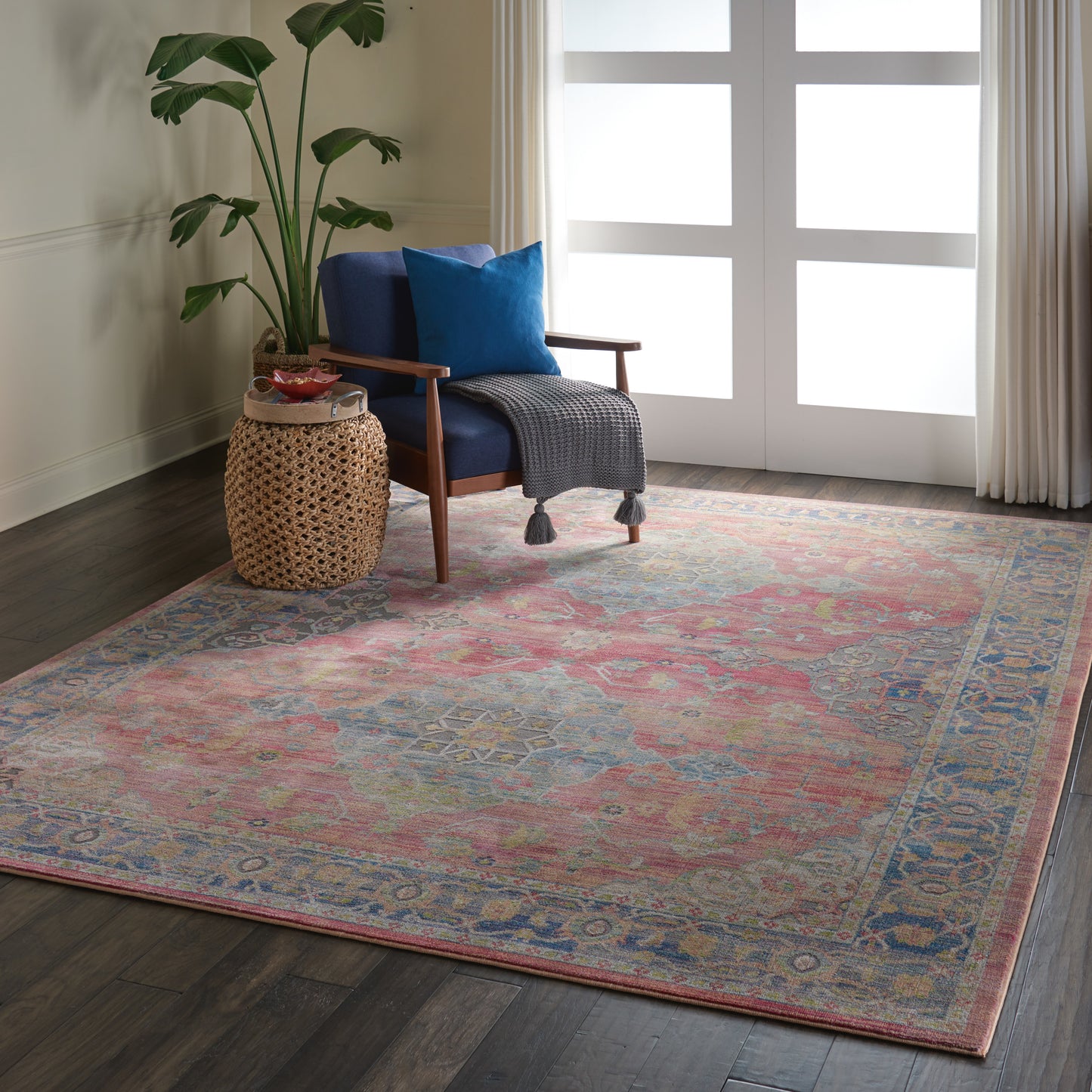 Nourison Home Ankara Global  Multicolor  Traditional