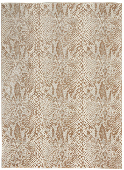 Nourison Home Solace SLA06 Ivory Beige Contemporary Power-loomed Rug