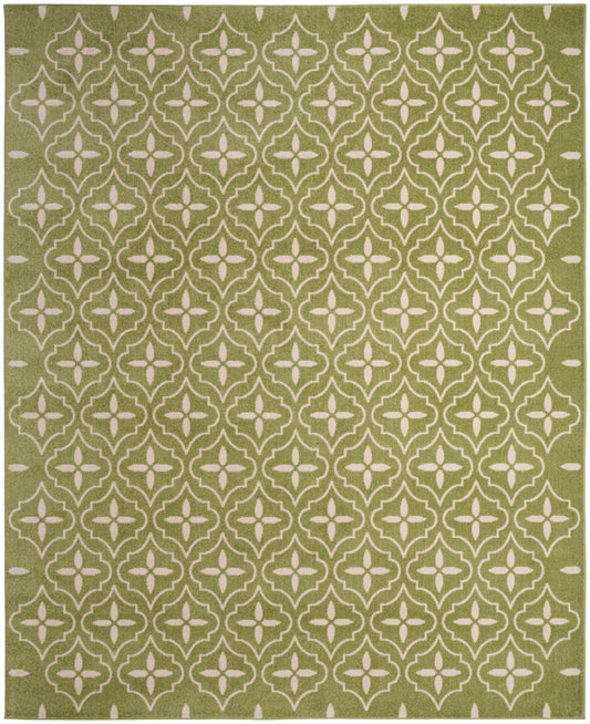 Nourison Home Nourison Essentials  Green Ivory  Contemporary