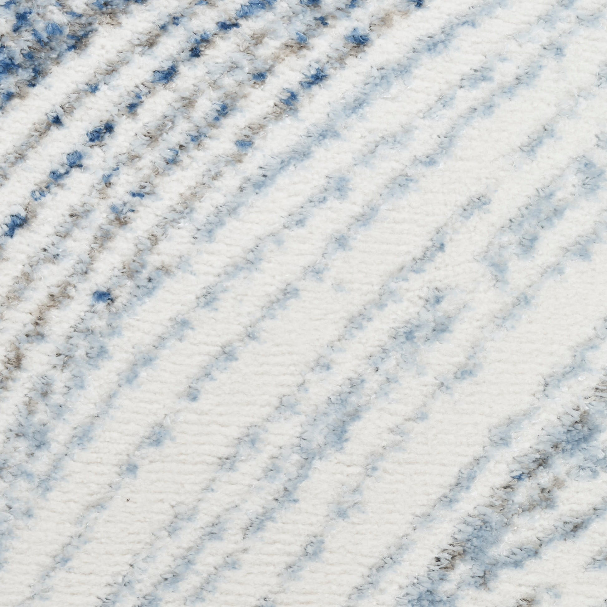 Nourison Home Fascination  Ivory Blue  Contemporary