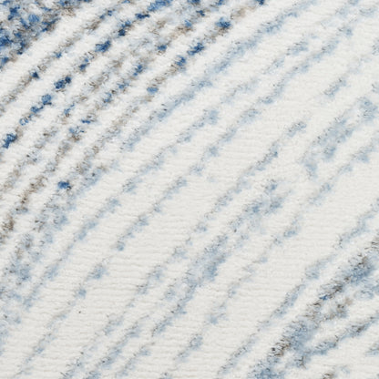 Nourison Home Fascination  Ivory Blue  Contemporary