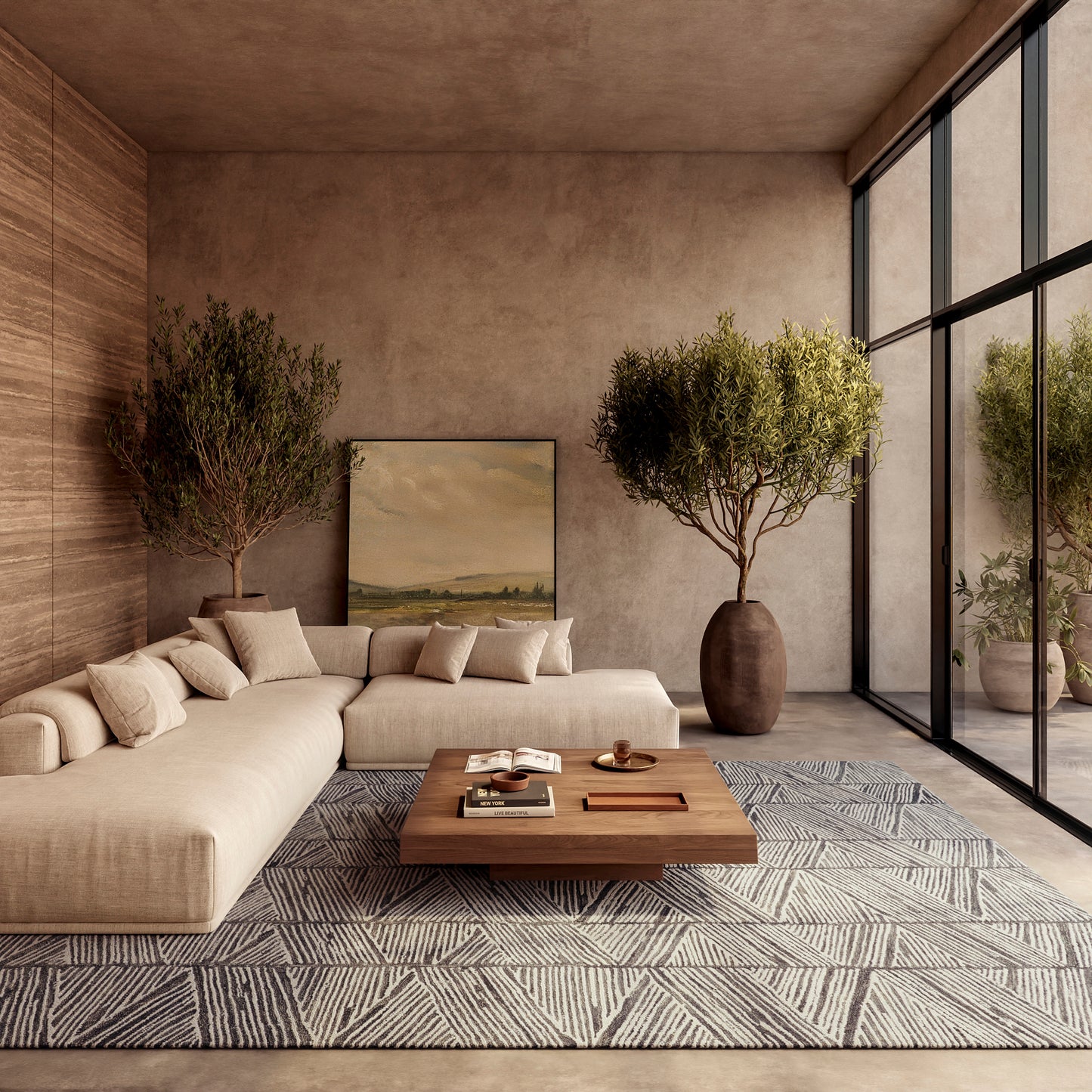 Nourison Home Colorado  Grey White  Contemporary