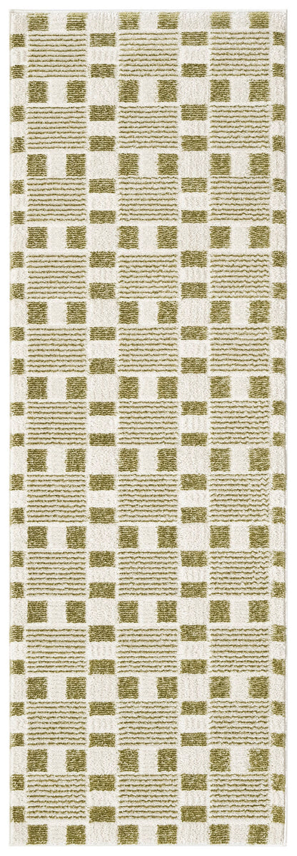 Nourison Home Nordic NRC13 Green Contemporary Power-loomed Rug