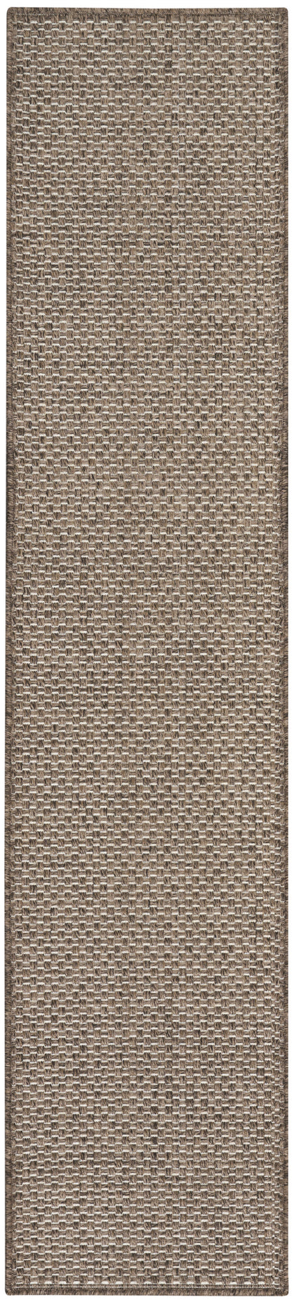 Nourison Home Tulum TLM03 Brown Contemporary Loom-woven Rug