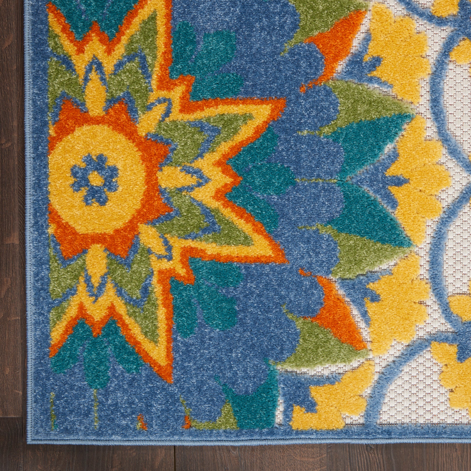 Nourison Home Aloha  Multicolor  Contemporary