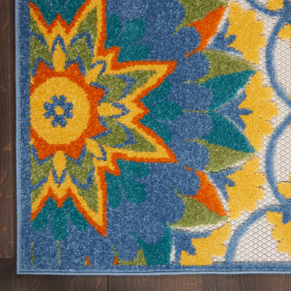 Nourison Home Aloha  Multicolor  Contemporary