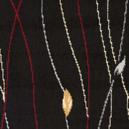 Nourison Home Grafix  Black  Contemporary