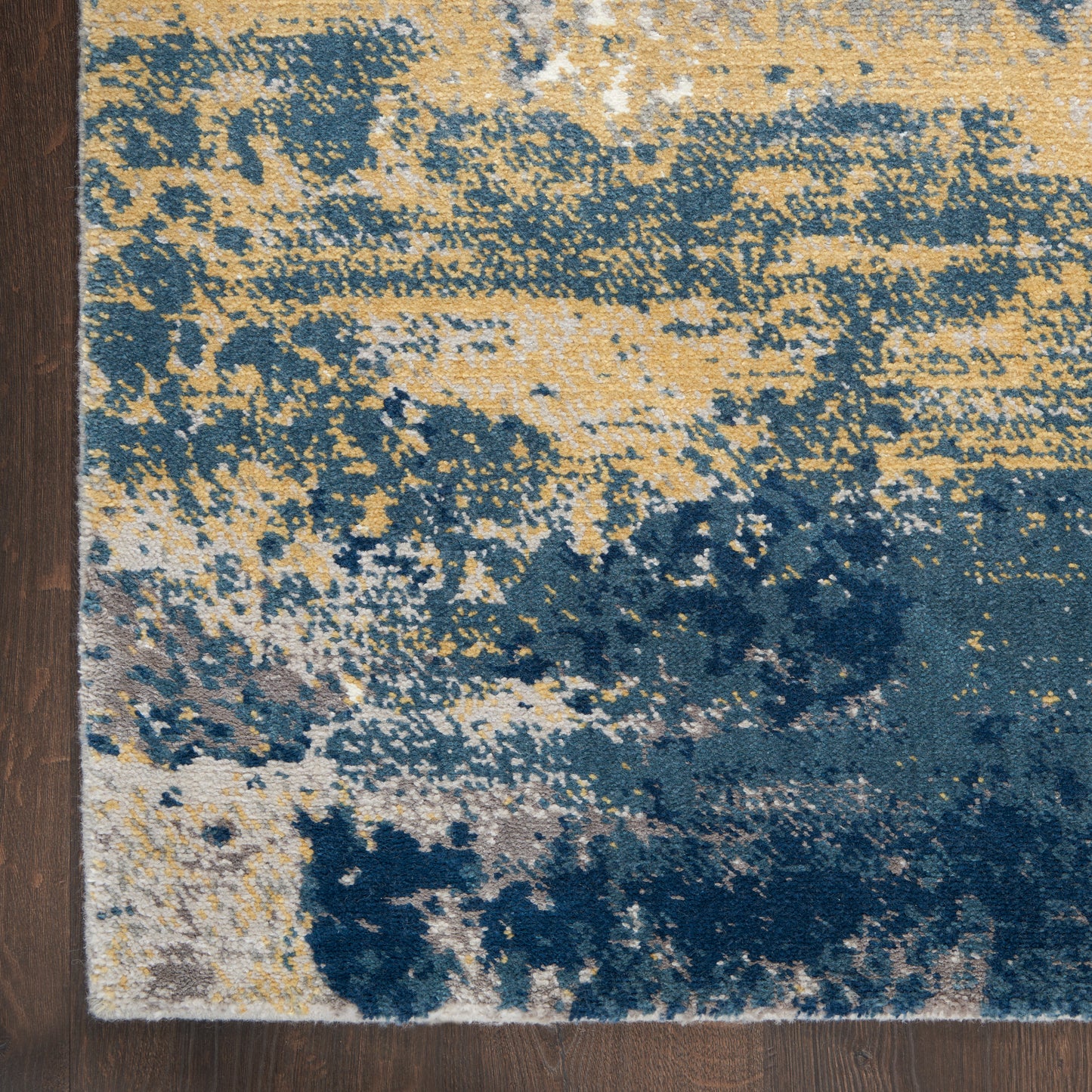 Nourison Home Twilight  Navy Gold  Contemporary