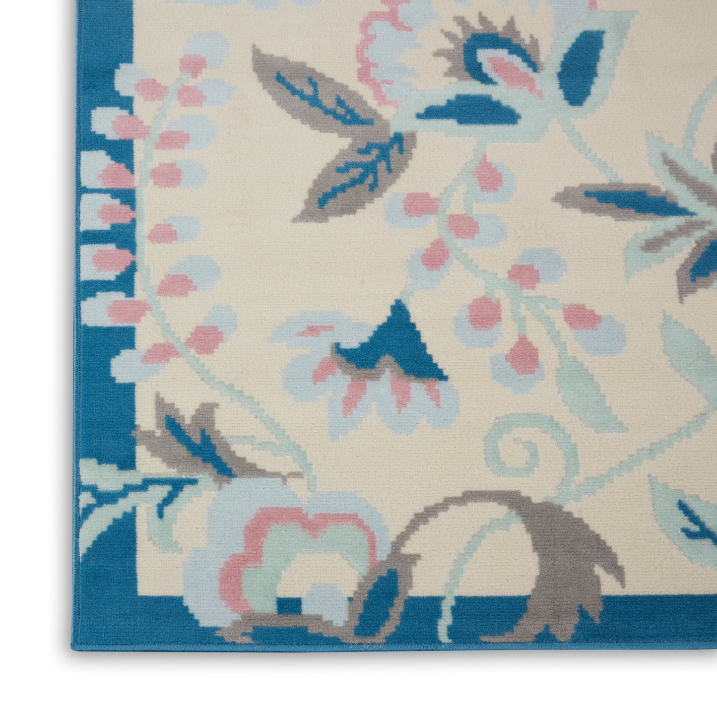 Nourison Home Jubilant  Ivory Multicolor  Contemporary