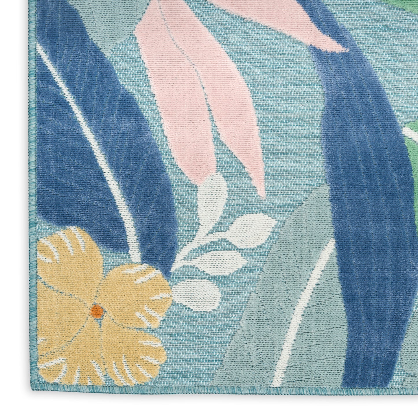 Nourison Home Suncoast  Blue Multicolor  Contemporary