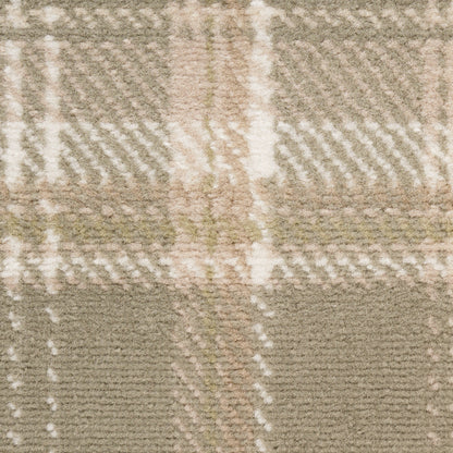 Nourison Home Grafix  Olive  Contemporary