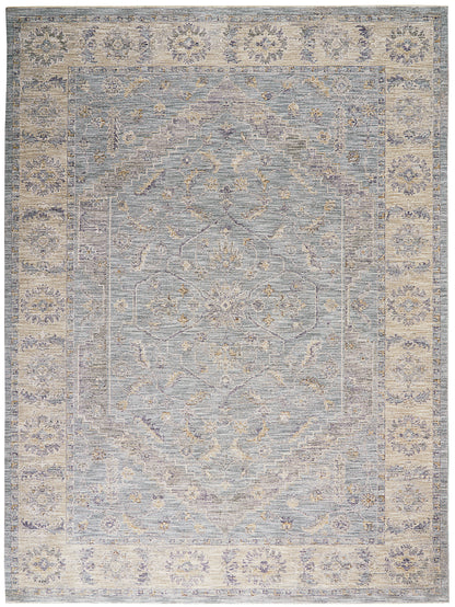 Nourison Home Infinite IFT02 Blue Traditional Power-loomed Rug