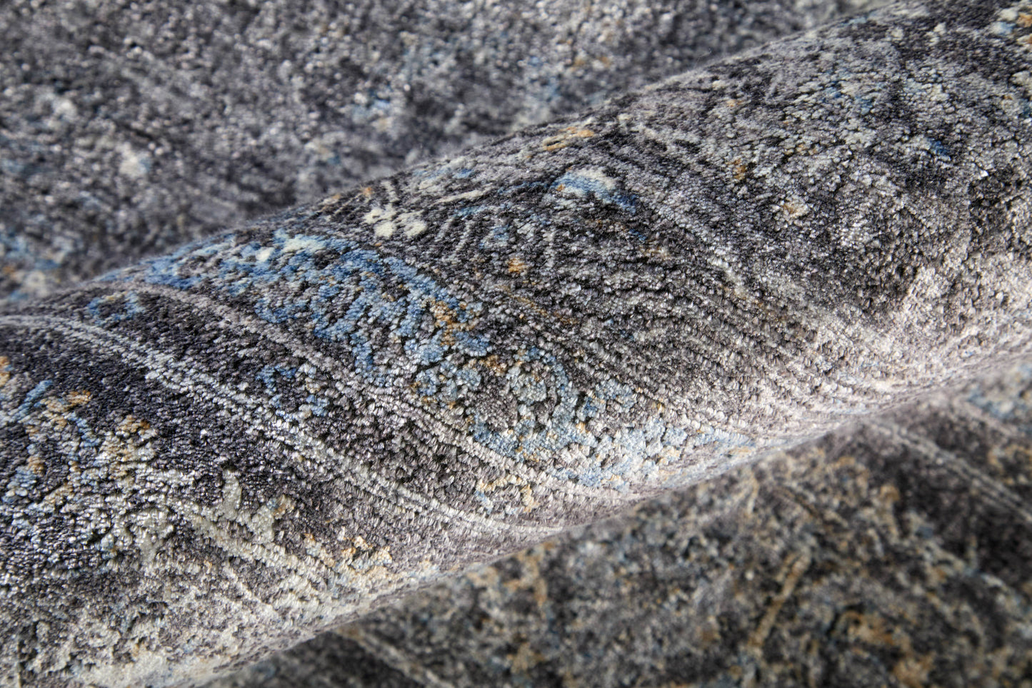 Feizy Sarrant  Charcoal  Transitional/Bohemian & Eclectic/Casual