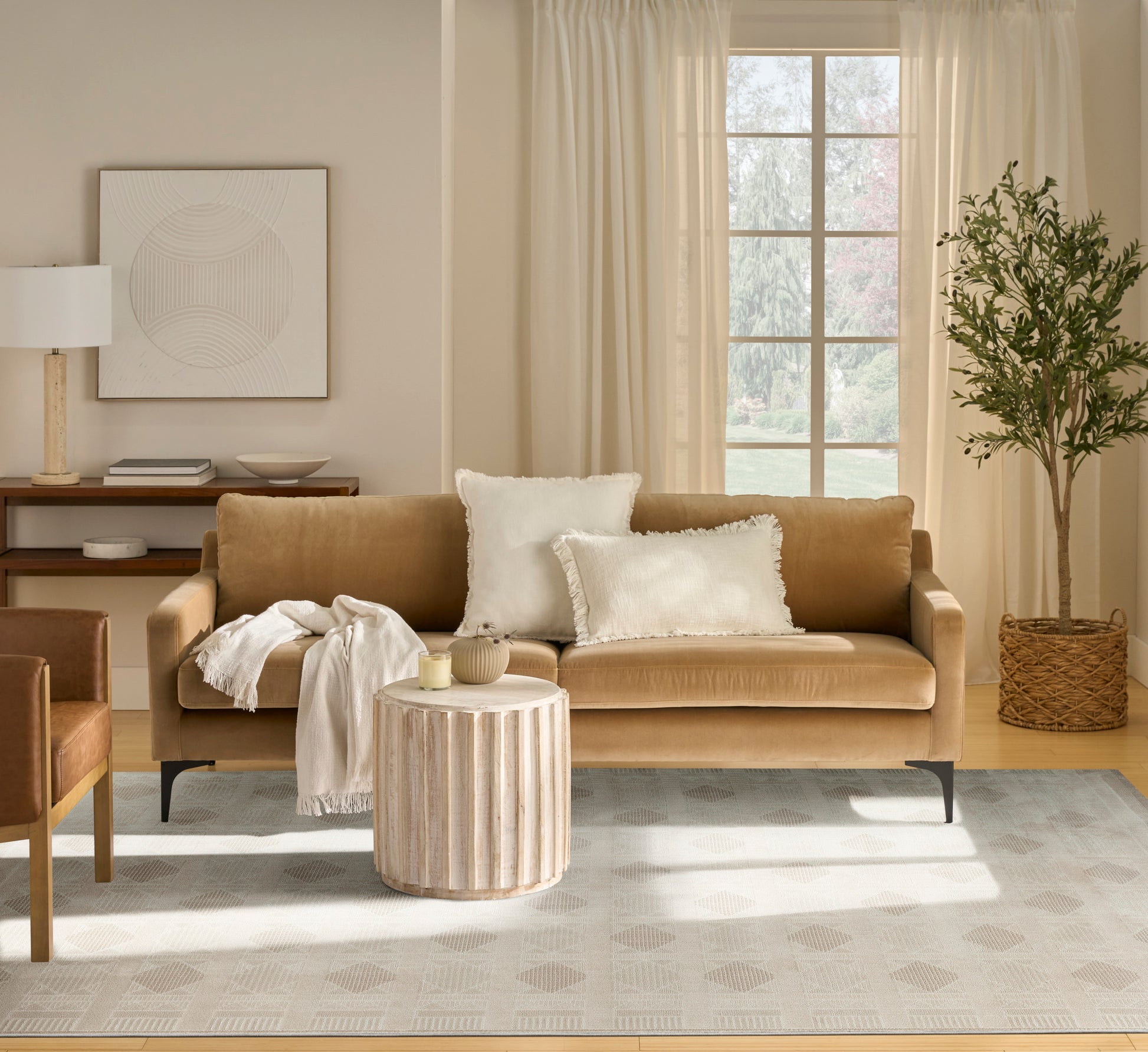 Nourison Home Nordic  Ivory Beige  Contemporary