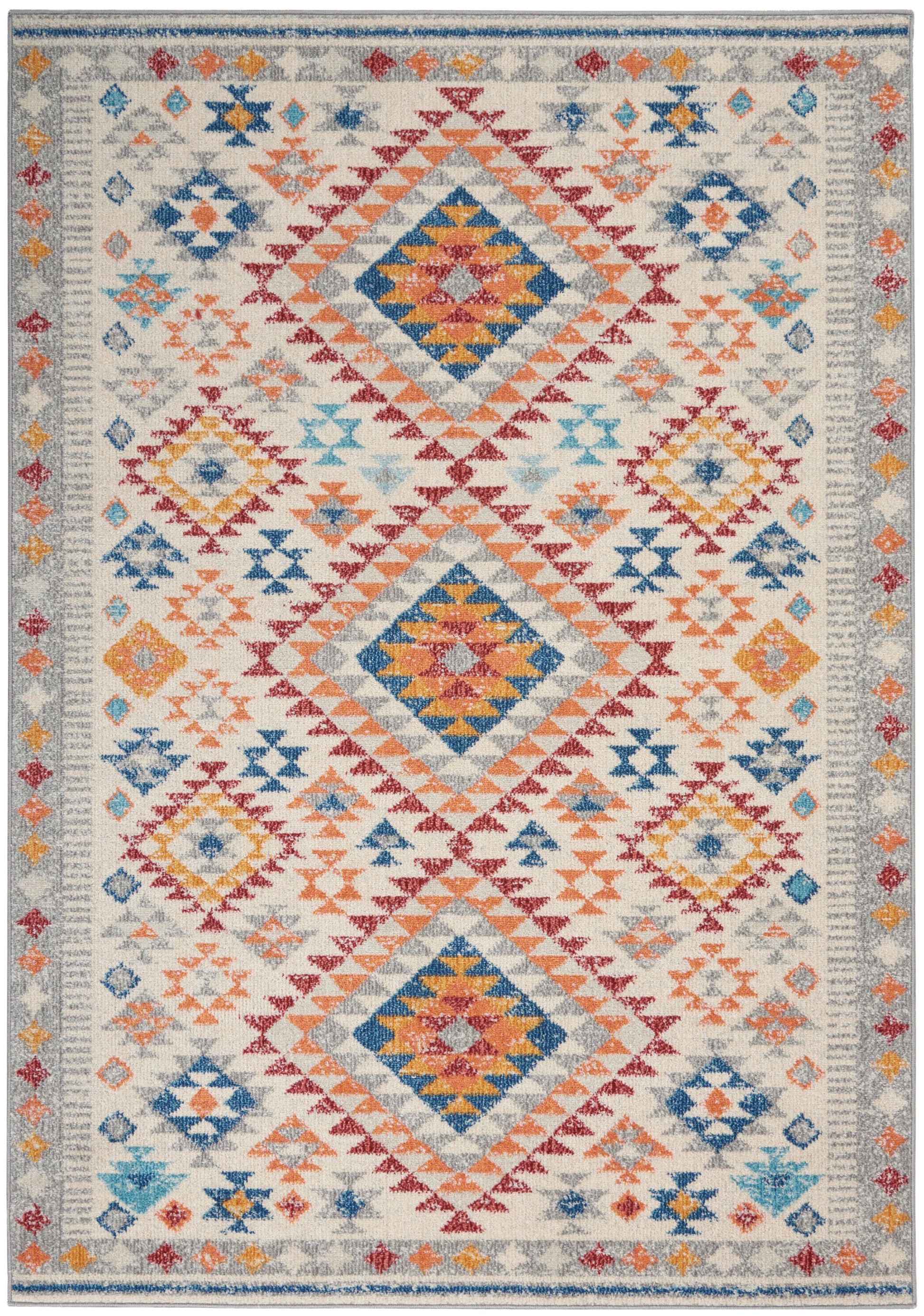 Nourison Home Passion  Ivory Multicolor  Transitional