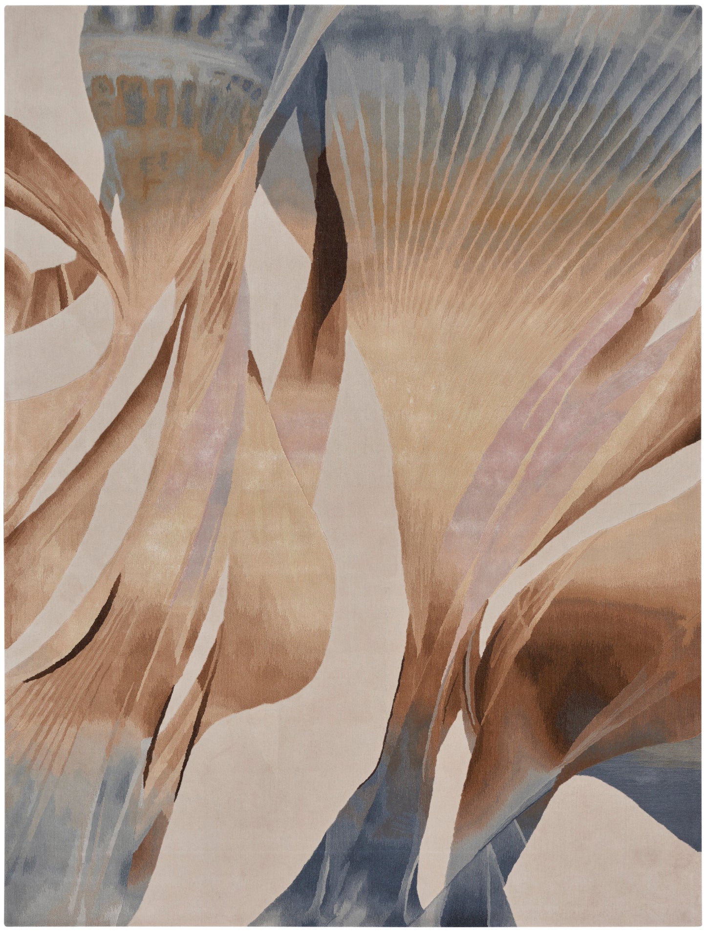 Nourison Home Prismatic PRS35 Sand Contemporary Hand Tufted Rug