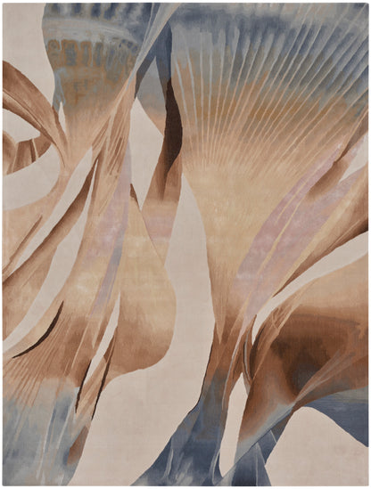 Nourison Home Prismatic PRS35 Sand Contemporary Hand Tufted Rug