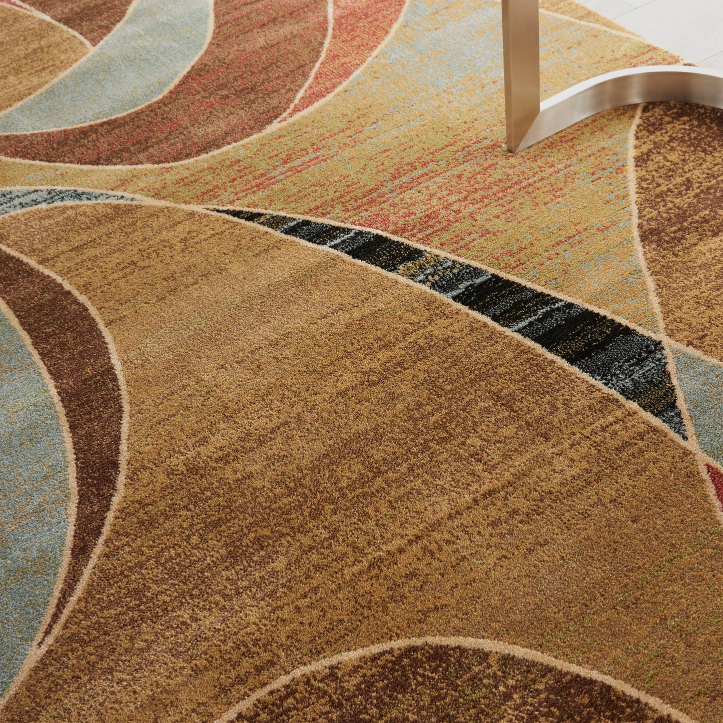 Nourison Home Expressions  Multicolor  Contemporary