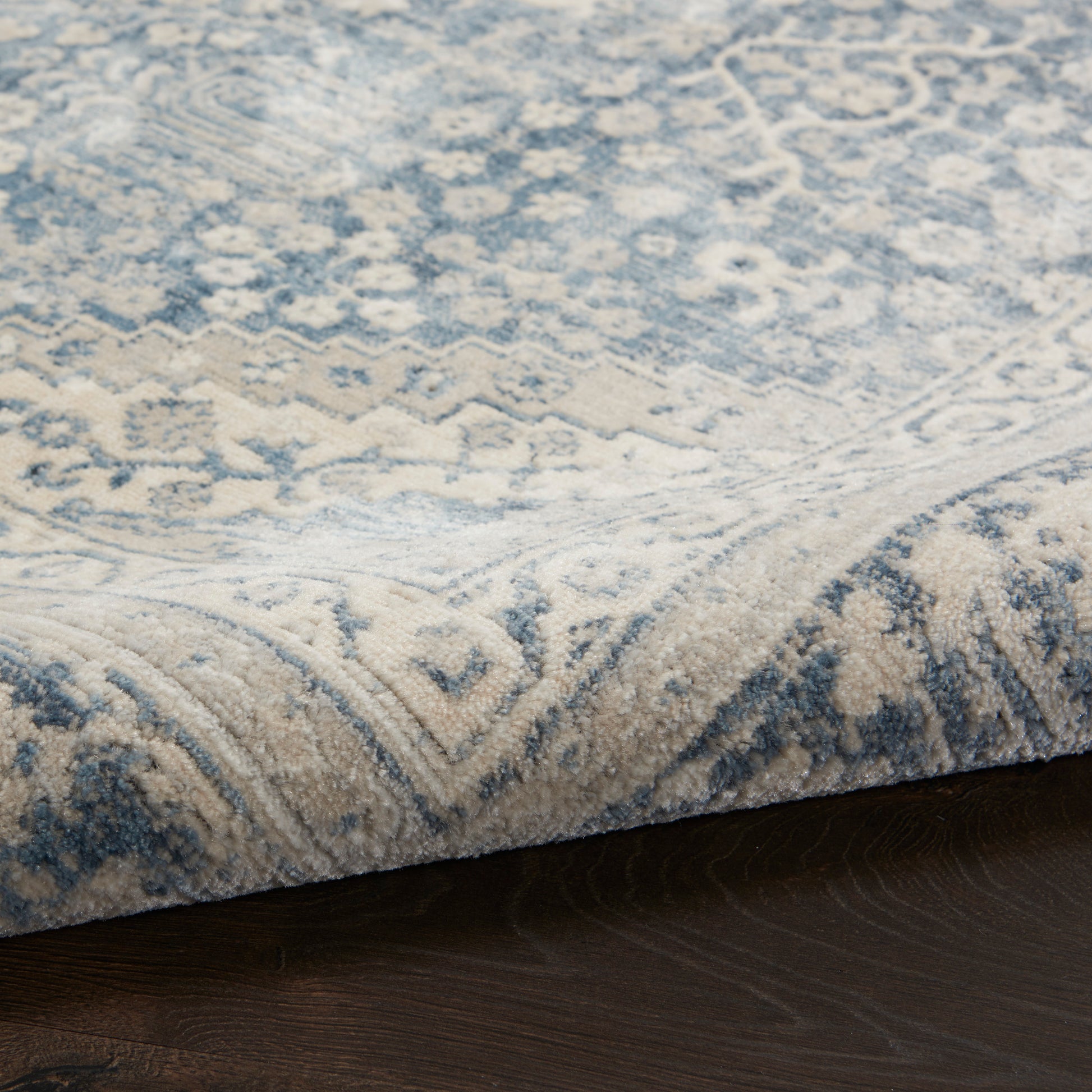 Nourison Home Malta  Blue  Traditional