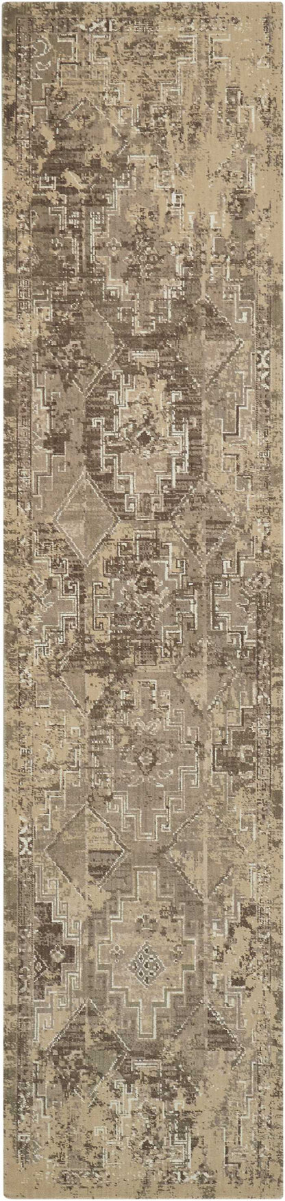 Nourison Home Silk Elements SKE19 Mushroom Traditional Loomed Rug