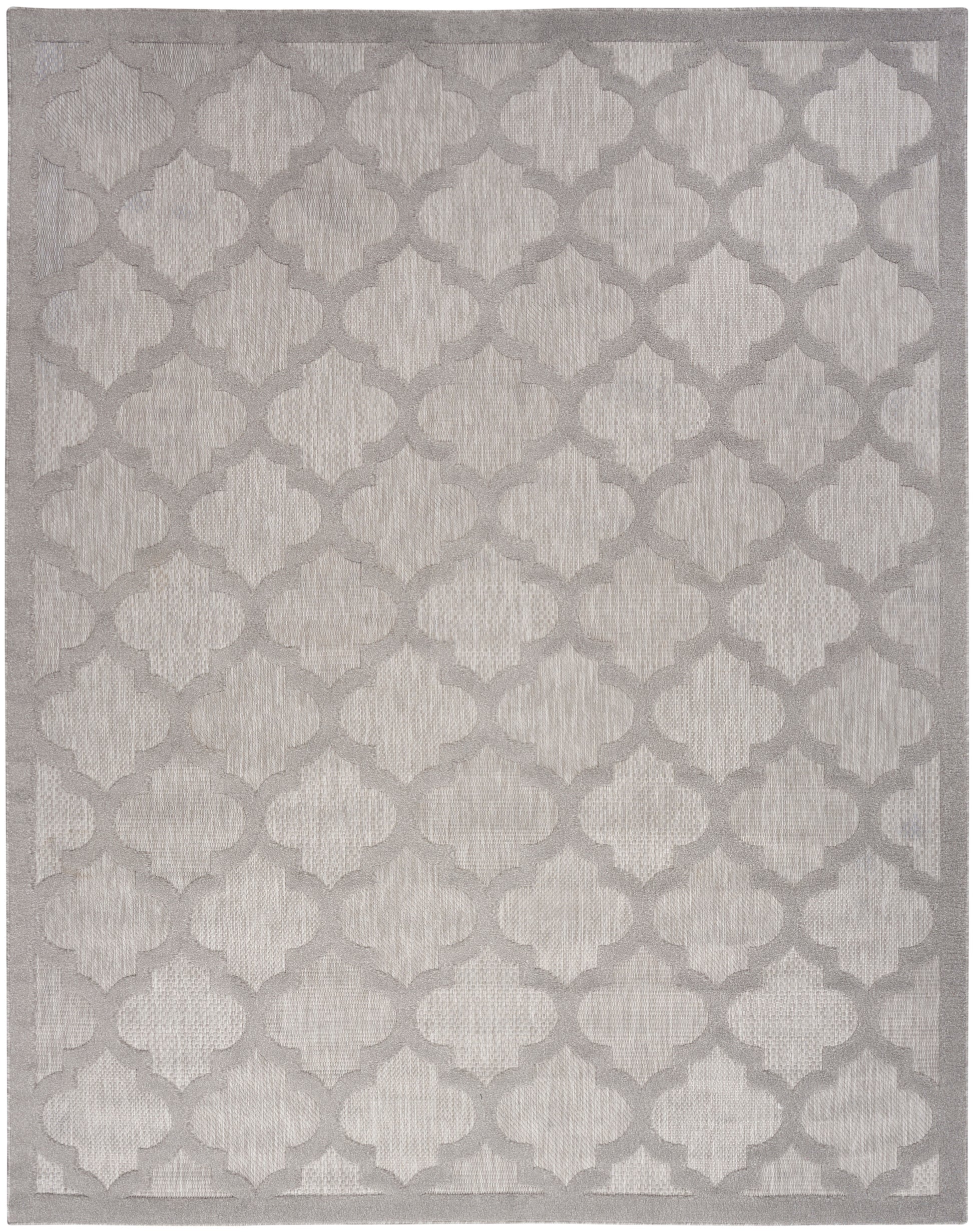 Nourison Home Easy Care  Silver Grey  Contemporary