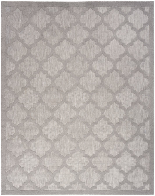 Nourison Home Easy Care  Silver Grey  Contemporary