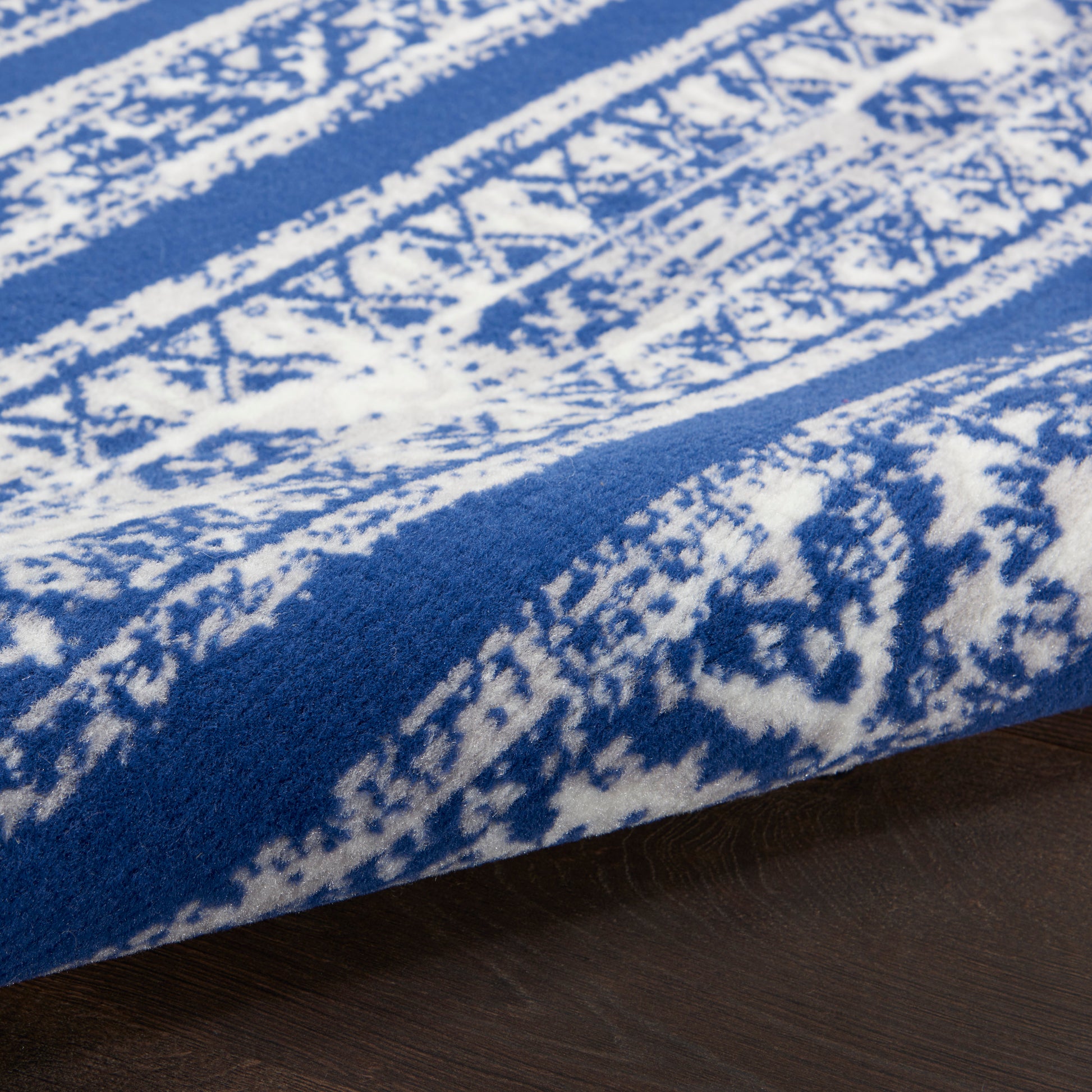 Nourison Home Whimsicle  Navy Ivory  Transitional