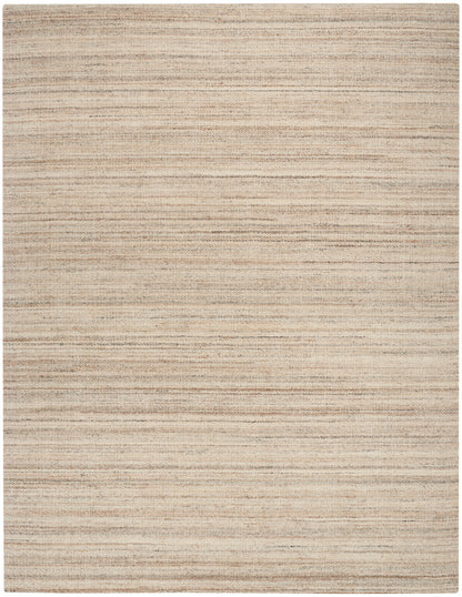 Calvin Klein CK040 Abrash ABA01 Ivory Grey Contemporary Hand Knotted Rug