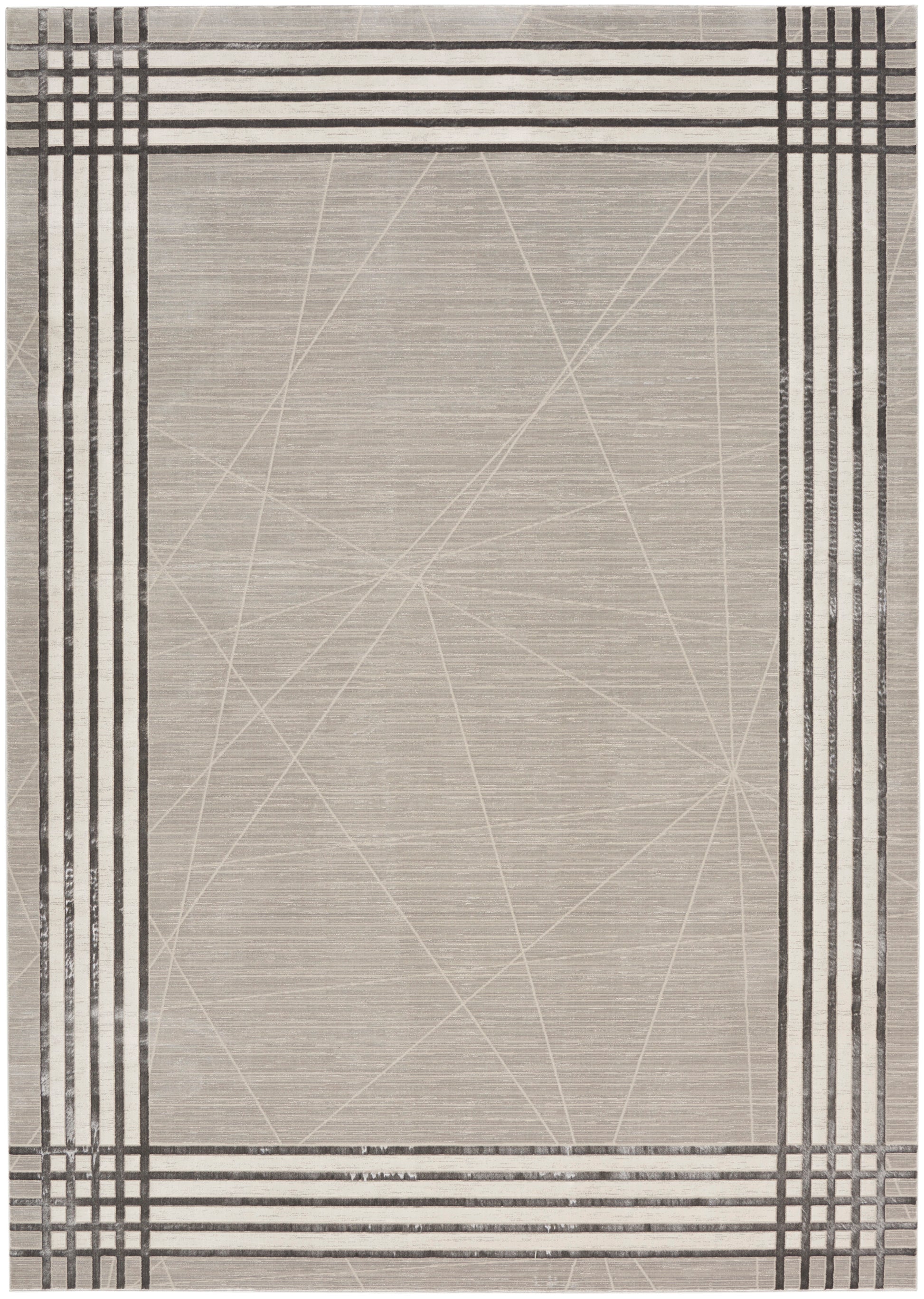 Nourison Home Desire  Grey Silver  Contemporary