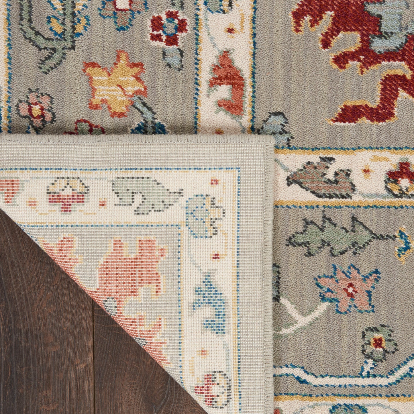 Nourison Home Parisa  Grey  Traditional