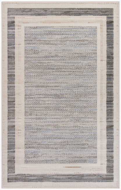 Nourison Home Serenity Home SRH07 Grey Ivory Contemporary Loom-woven Rug