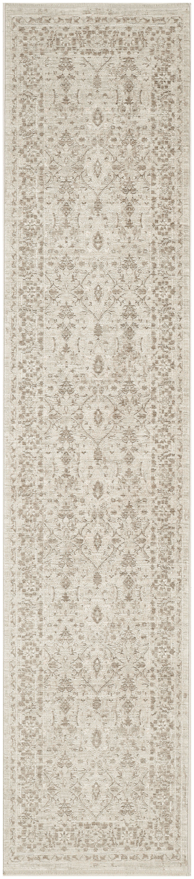 Nourison Home Shadows SHW05 Ivory Grey Traditional Loom-woven Rug