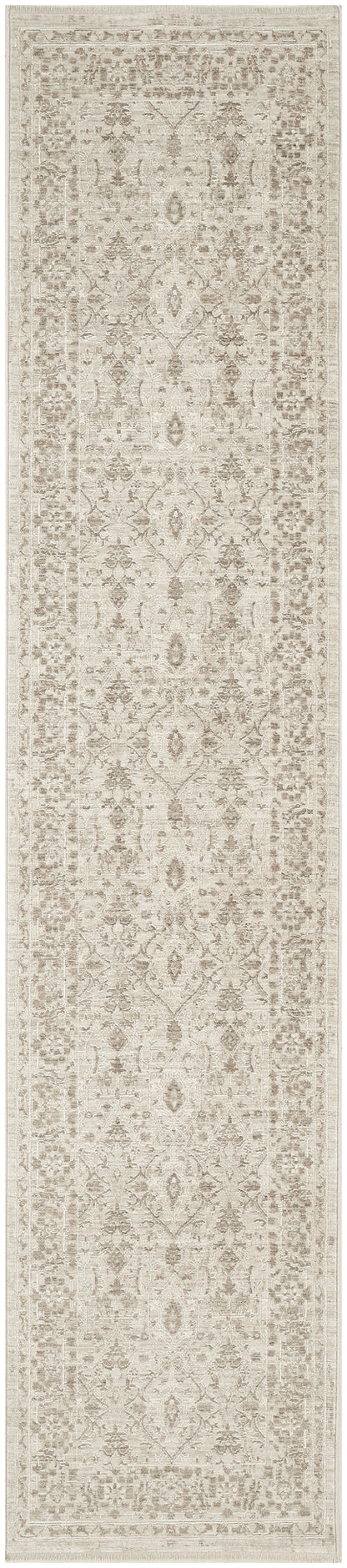Nourison Home Shadows SHW05 Ivory Grey Traditional Loom-woven Rug