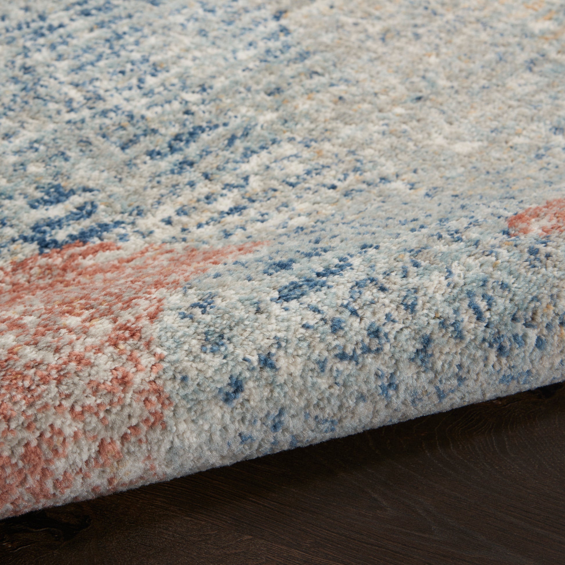 Nourison Home Quarry  Ivory Multicolor  Contemporary