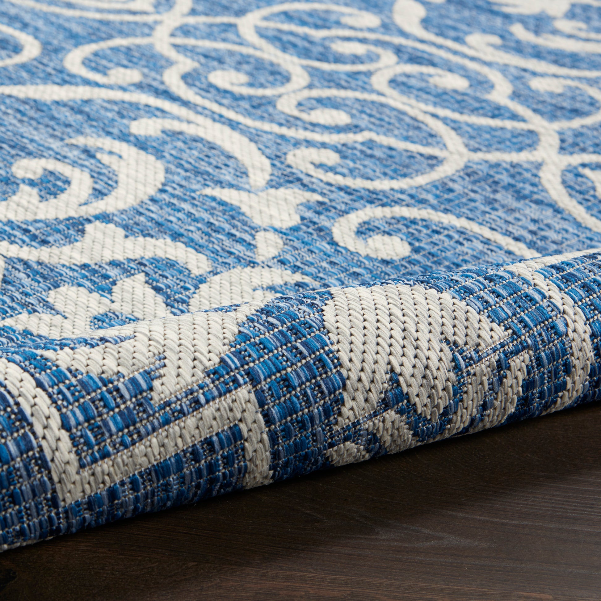 Nourison Home Country Side  Denim  Transitional