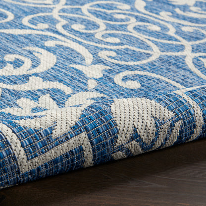 Nourison Home Country Side  Denim  Transitional