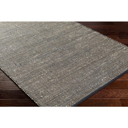 Surya Demi DEM-2300 Black Rustic Woven Rug
