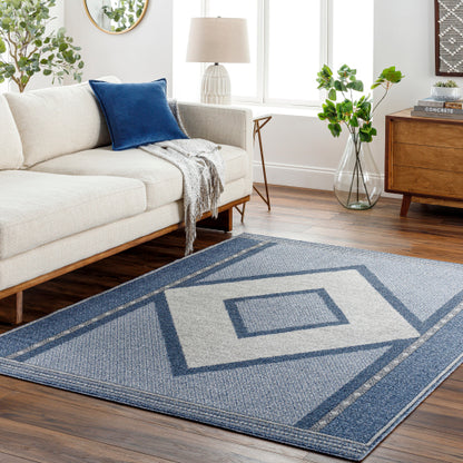 Surya Delphi DEP-2302 Navy Global Machinemade Rug