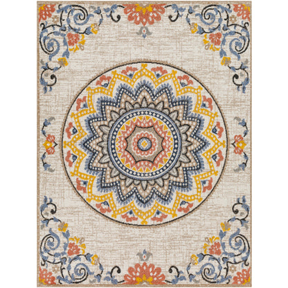 Surya Delphi DEP-2304 Cream Cottage Machinemade Rug