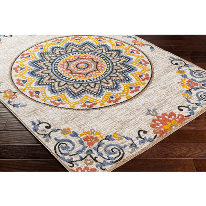 Surya Delphi DEP-2304 Cream Cottage Machinemade Rug