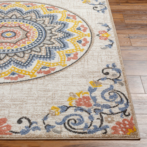 Surya Delphi DEP-2304 Cream Cottage Machinemade Rug