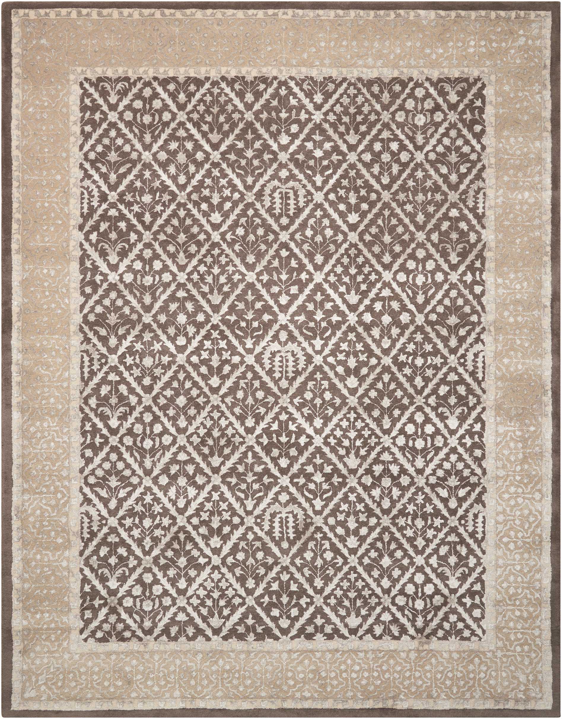 Nourison Home Symphony  Charcoal  Traditional